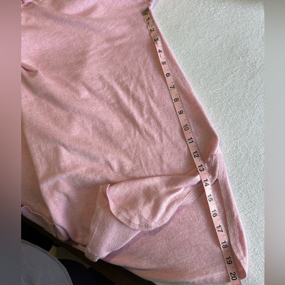 Lilly Pulitzer Cabo Pink Oversized Tunic Sweater with Pockets - Picture 8 of 9